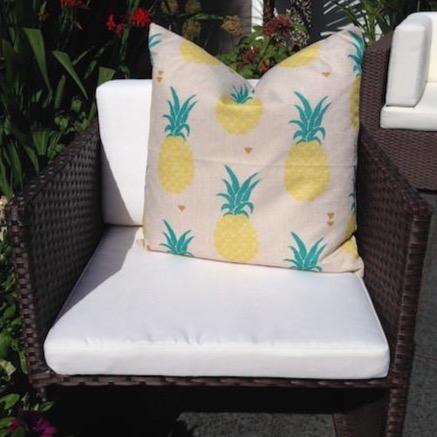 Multi Pineapple Cushion Cover